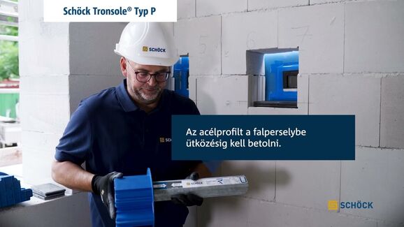 Előregyártott lépcsők hanghídmentes kivitelezése