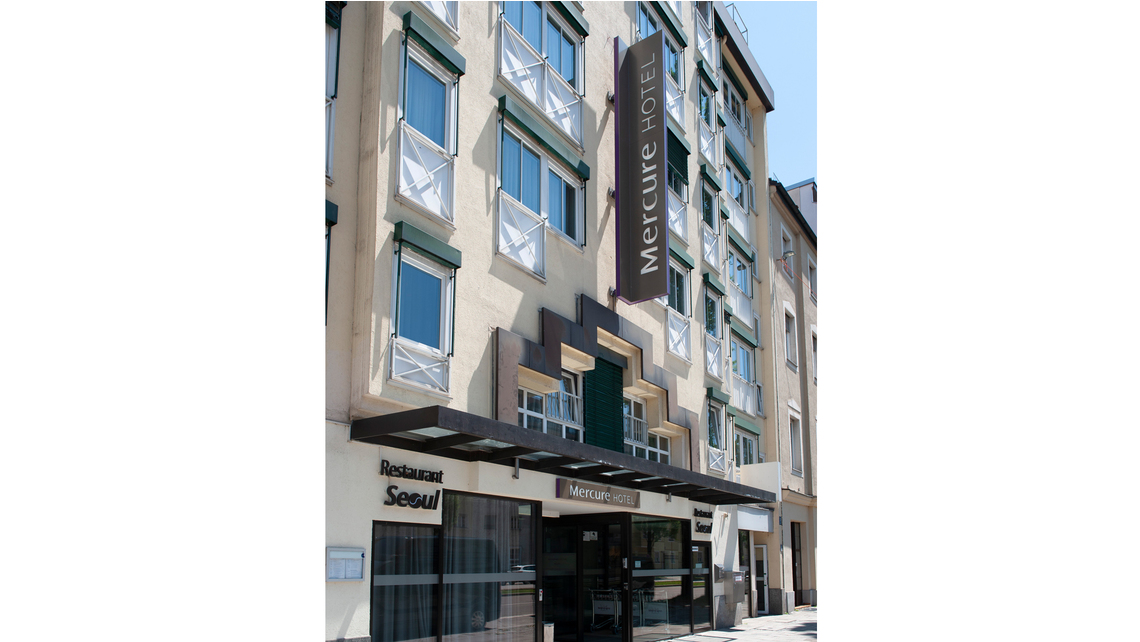 L’hôtel Mercure à Munich dans le quartier Schwabing L’hôtel Mercure à Munich dans le quartier Schwabing