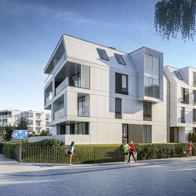 Obiekty referencyjne Schöck Isokorb® T, Schöck Tronsole®, Schöck Dorn: Osiedle Okrzei Sopot, Fot.: Invest Komfort