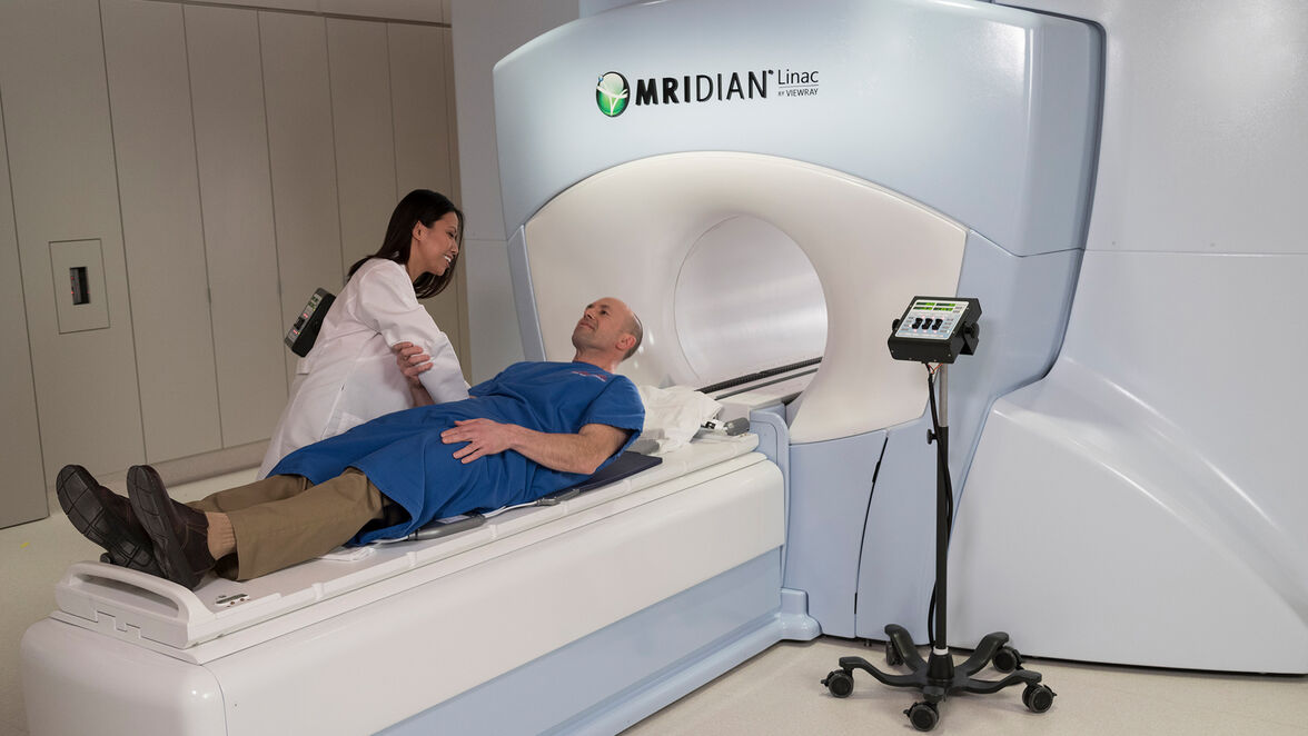 Système d’imagerie médicale et d’irradiation, MRIdian Linac (ViewRay), de l’Institut Paoli-Calmettes de Marseille