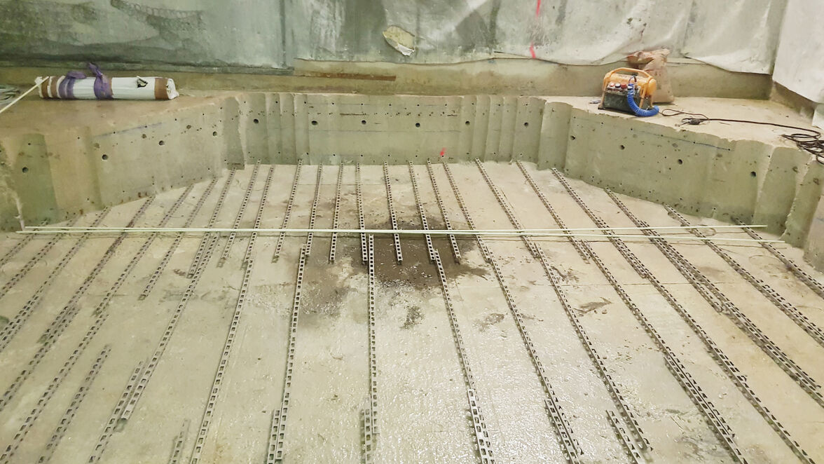 Mise en œuvre du complexe d'armature en fibre de verre Schöck Combar à l’Institut Paoli-Calmettes de Marseille