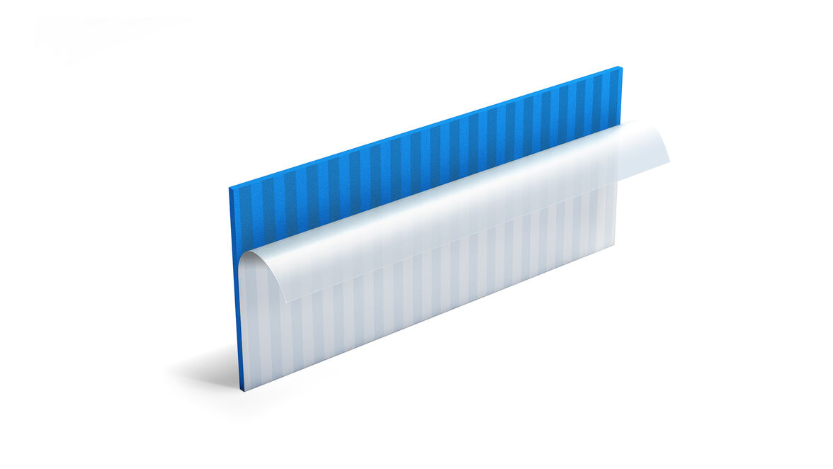 Die tragenden Tronsole Typen werden mit der Schöck Tronsole Typ L zu einem umlaufenden Schallschutzsystem komplettiert. Nur wenn alle Fugen zwischen Treppenhauswand und Treppe (Lauf und Podest) frei von Verschmutzungen bleiben, wird die Schalldämmmaßnahme