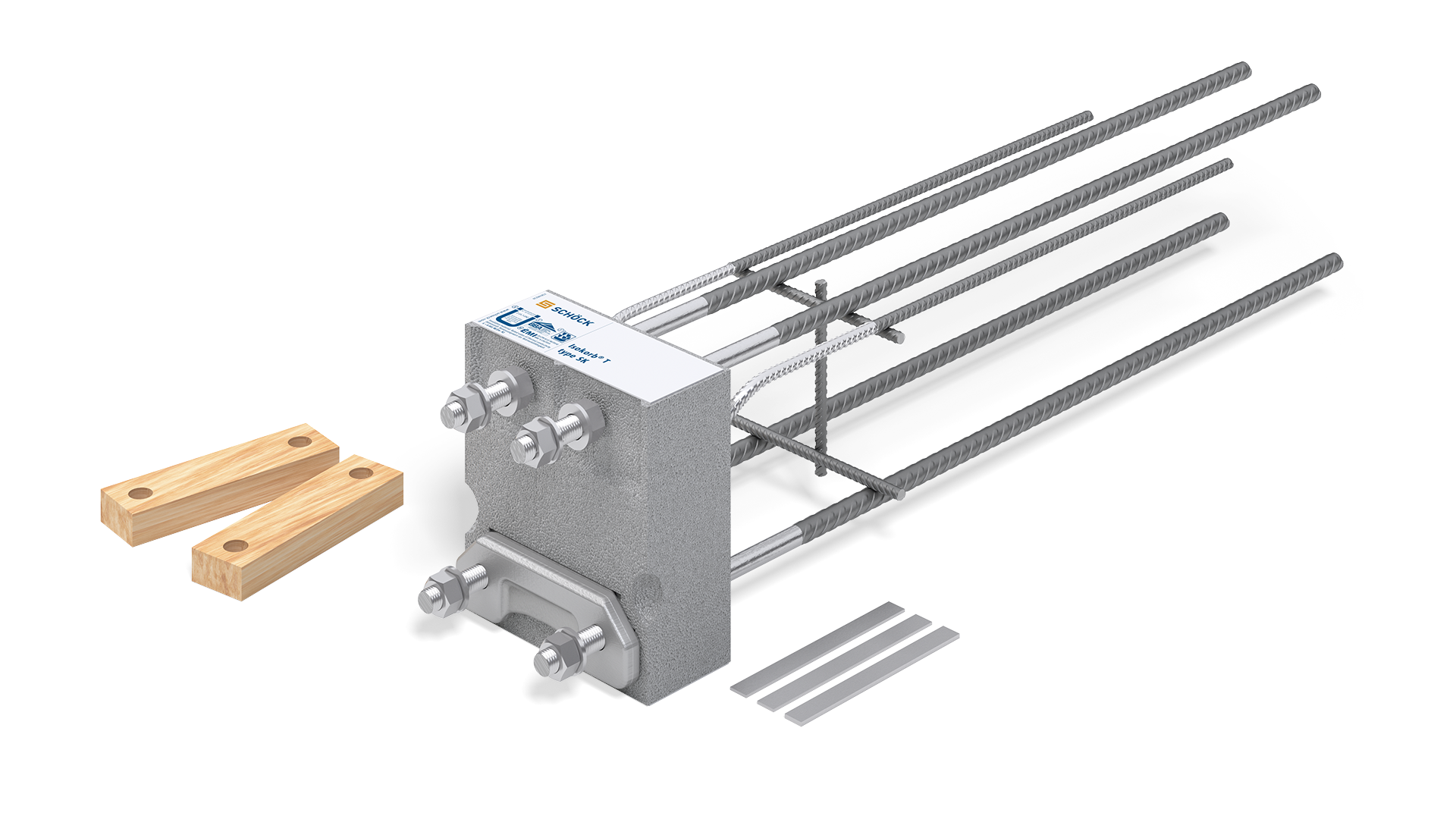 Thermal insulation element for cantilevered balconies