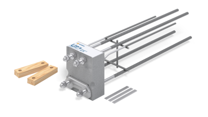 Schöck Isokorb® T Typ SK: Wärmedämmelement für frei auskragende Stahlkonstruktionen