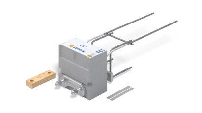 Schöck Isokorb® XT Typ SQ: Wärmedämmelement für unterstützte Stahlkonstruktionen