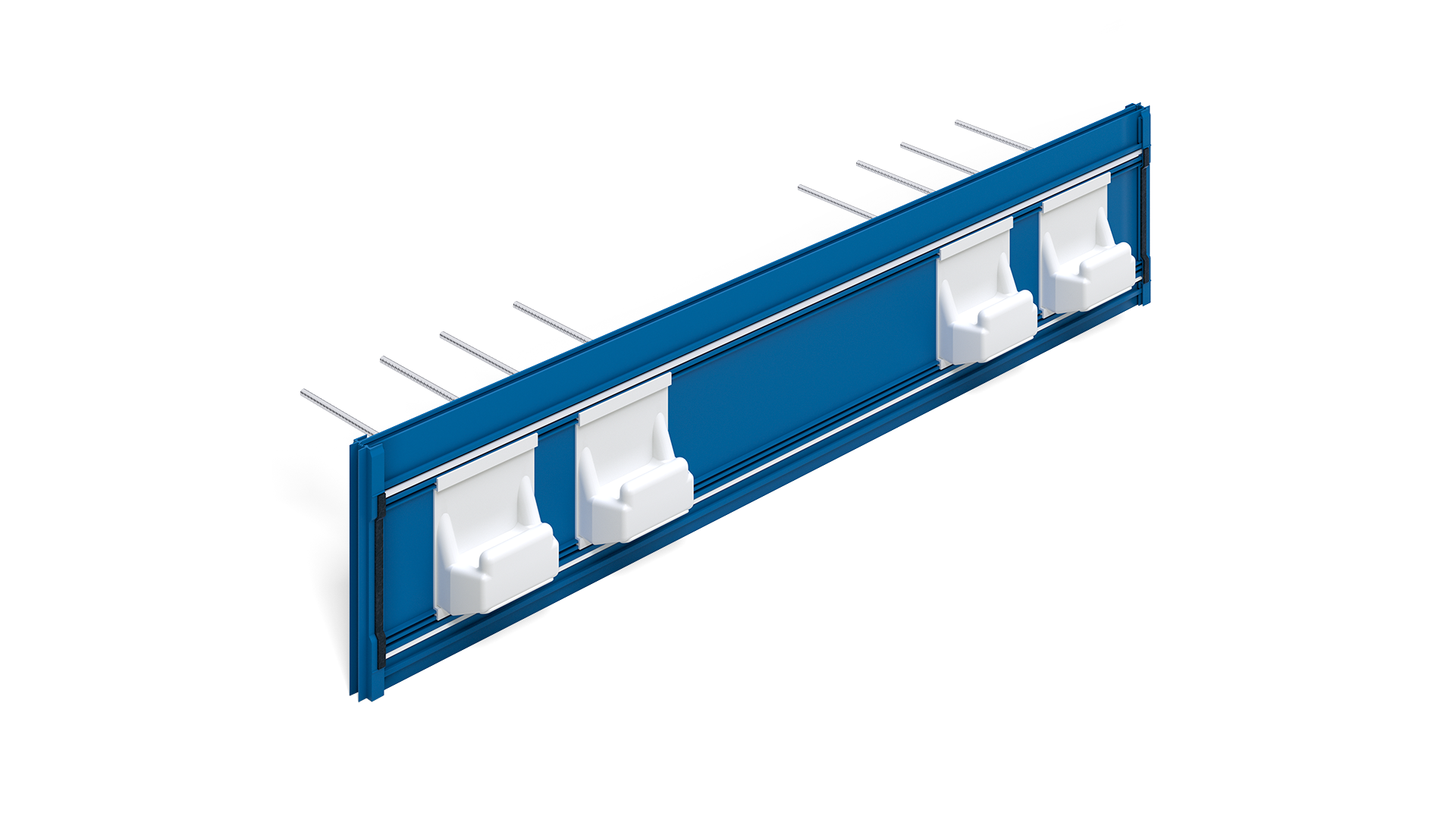 Schöck Tronsole® Typ T: Trittschalldämmung zwischen Treppenlauf und Podest