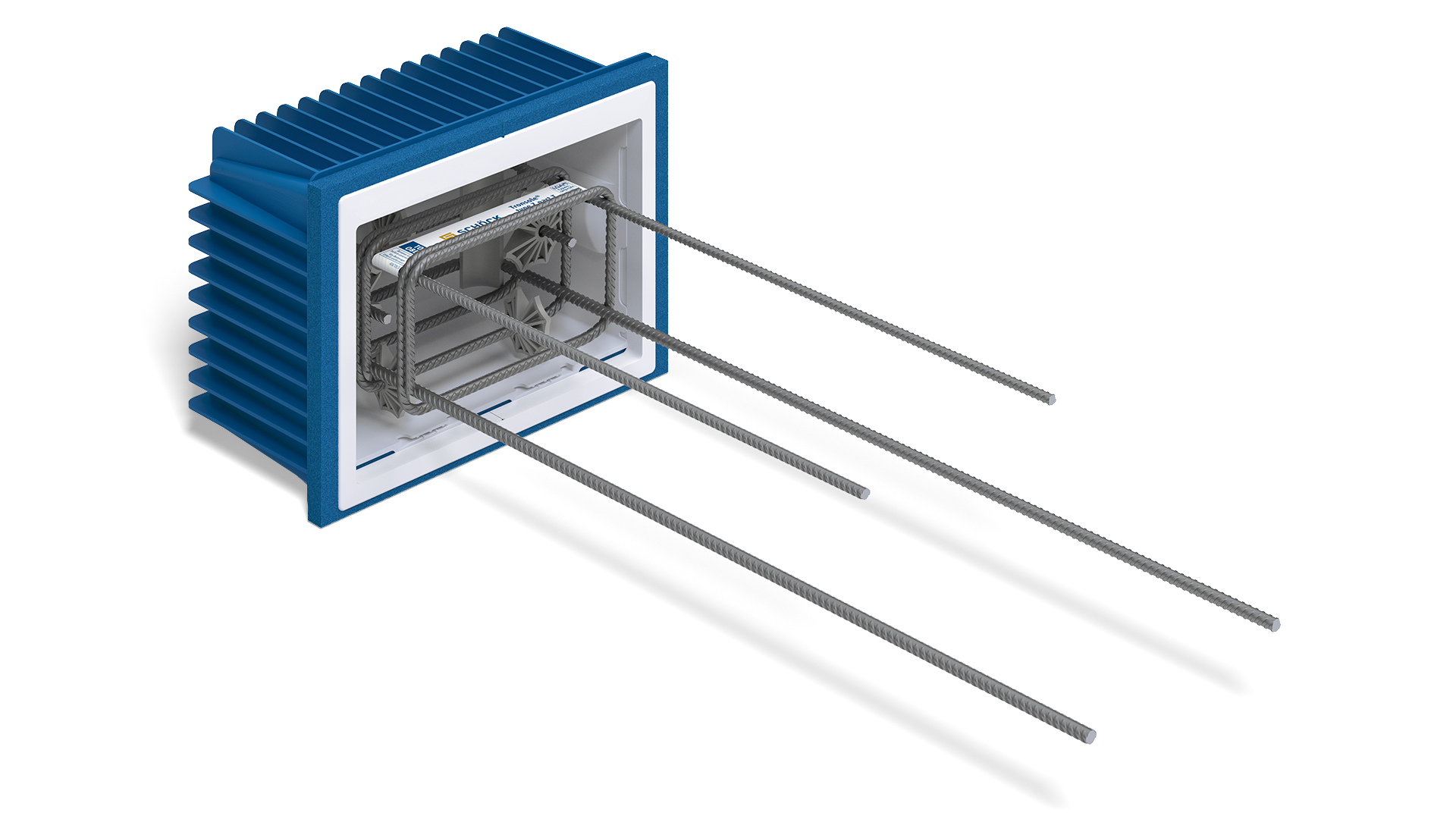 Podestlager Schöck Tronsole® Typ Z: Trittschalldämmung zwischen Podest und Wand