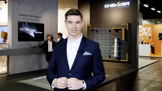 Weltpremiere CHEKKER®: Digitales Assistenzsystem für Fertigteilwerke.
