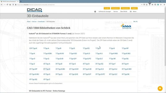 CAD / BIM Integration für DICAD STRAKON 