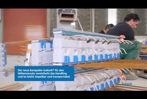Einbau Schöck Isokorb® für den Höhenversatz