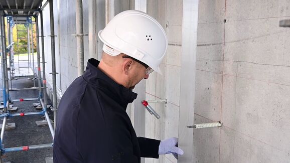 Montage einer VHF - Einfach und energieeffizient mit Schöck Isolink®