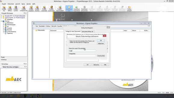 Planen mit Schöck Isokorb® - mb AEC Software Tutorial: Vorlagen für Berechnungen