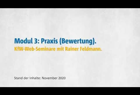 Schöck Web-Seminar KfW-Modul 3: Praxis und Bewertung [mit Rainer Feldmann]