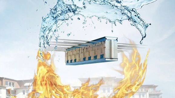 Top-Thema BAU 2019: Brandschutz nun preisgleich zu R 0.