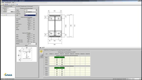 Tutorial zur Bemessungssoftware Isokorb® T Typ S