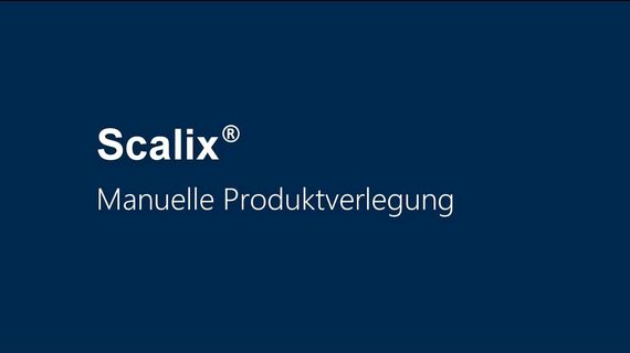 Tutorial: Balkon Manuelle Produktverlegung