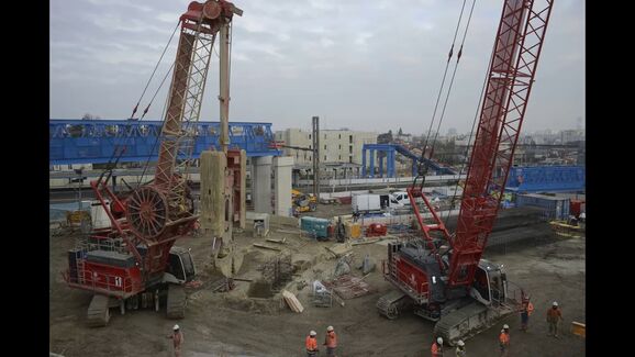 Untergrund der Pariser Métro mit Glasfaser bewehrt