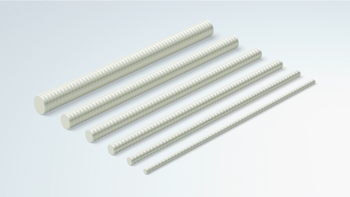 In Spezialanwendungsbereichen ist Combar® Stahl überlegen. In Spezialanwendungsbereichen ist Combar® Stahl überlegen.