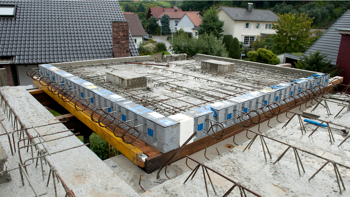 Passive house in Bühl/Germany – Installation of Isokorb® Passive house in Bühl/Germany – Installation of Isokorb®