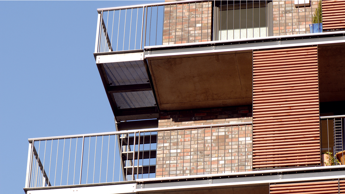 Referenz Schöck Isokorb®: Sandtorkai 56 in Hamburg