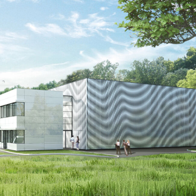 Referenz Schöck Combar®  Max-Planck-Institut, Quelle: www.hammeskrause.de