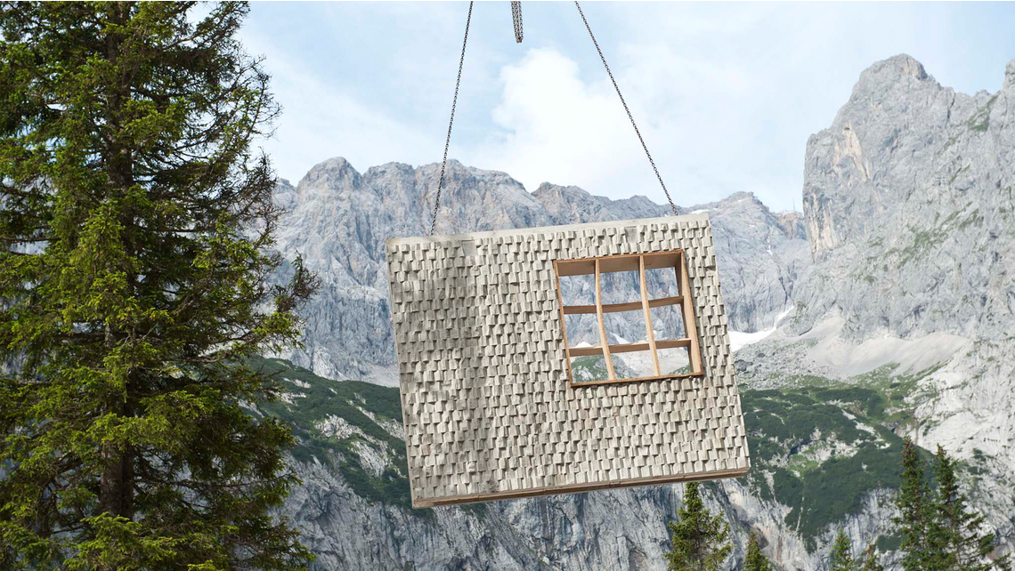 Referenz Schöck Isolink® für Betonfassaden: Höllentalangerhütte Referenz Schöck Isolink® für Betonfassaden: Höllentalangerhütte