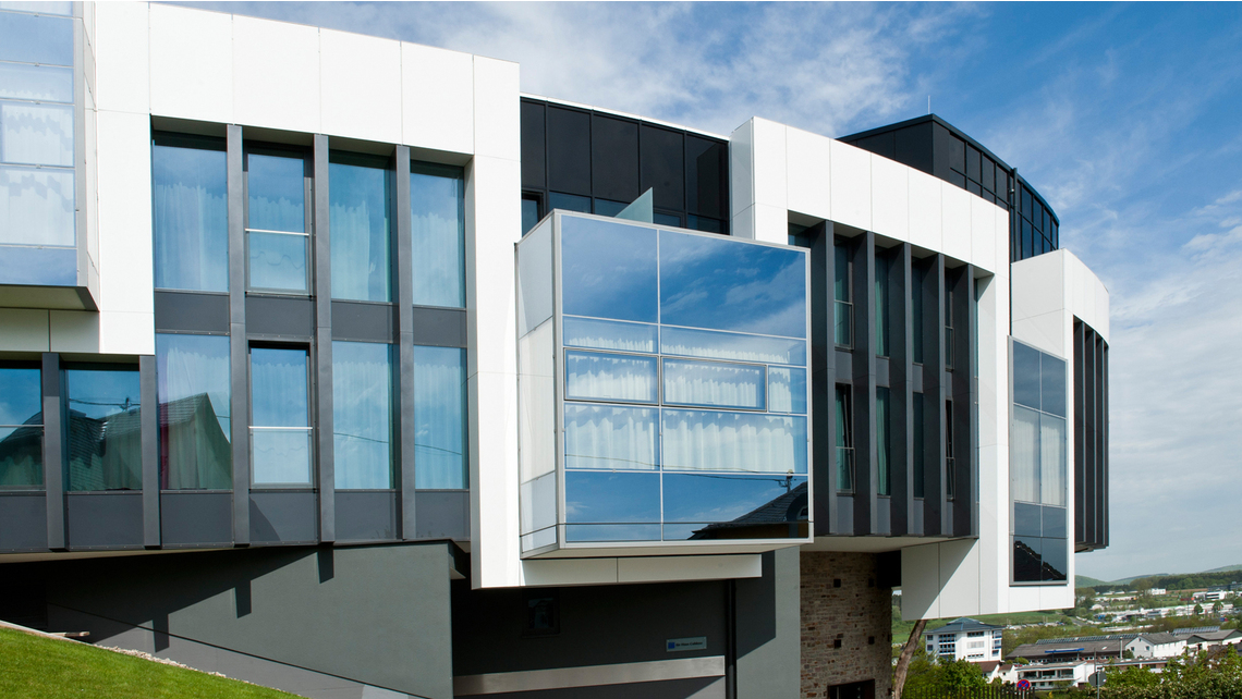 Die Fassade des Gästehauses Coblenz Die Fassade des Gästehauses Coblenz