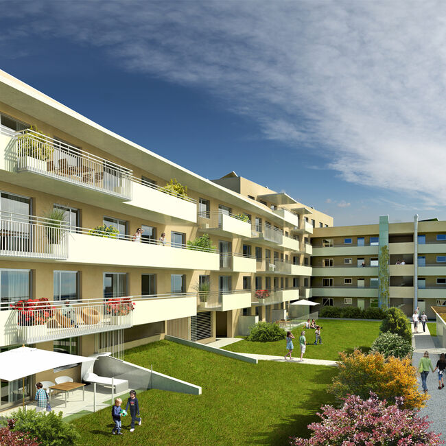 Referenz: Graz, Wohnbau anDers; Quelle: Architekturbüro DI Elisabeth Lechner