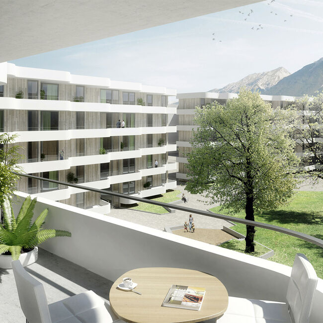 Referenz: Innsbruck, Sillblock; Quelle: Gassner & Hluma Communications, Schöck