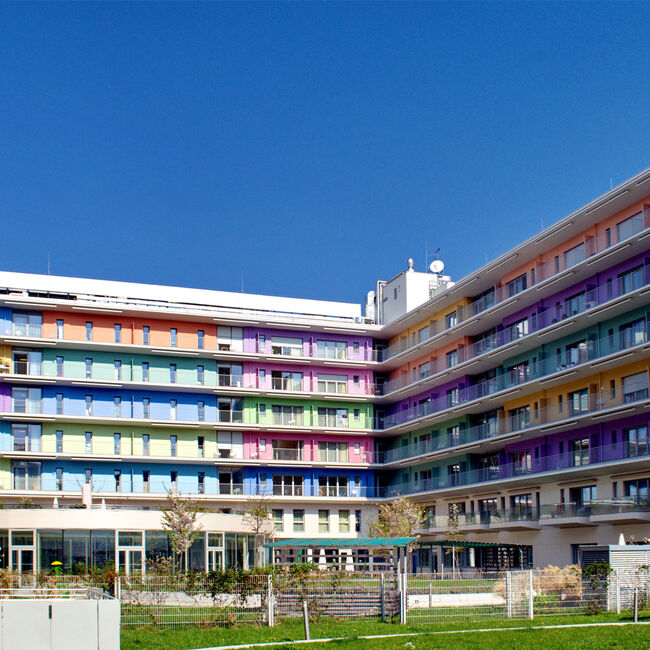 Il nuovo centro geriatrico nel quartiere Leopoldstadt a Vienna