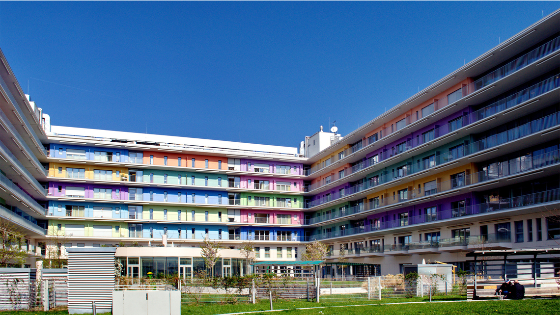 Il nuovo centro geriatrico nel quartiere Leopoldstadt a Vienna