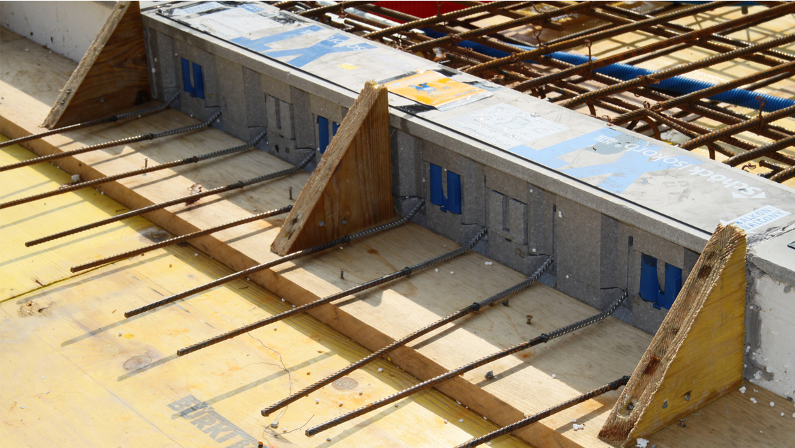 Isokorb® XT au Sevogelpark de Bâle. Isokorb® XT au Sevogelpark de Bâle.