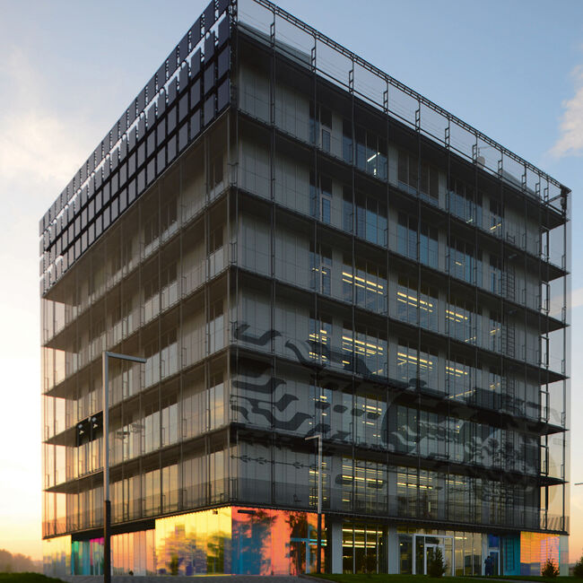 Referenz Schöck Isokorb®XT: Hypercube in Skolkowo