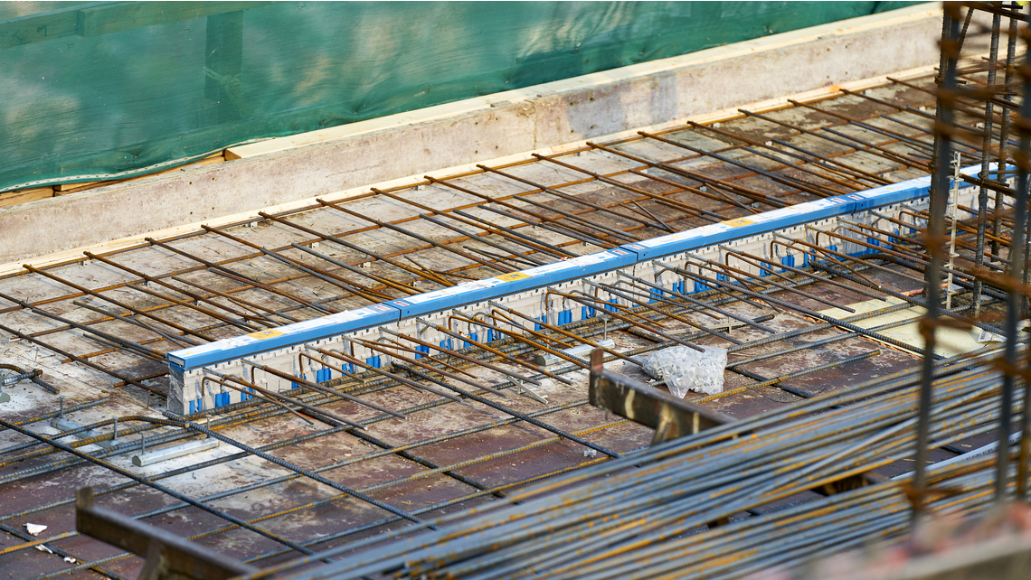 Schöck Isokorb® structural thermal breaks are installed at Stantec Tower Schöck Isokorb® structural thermal breaks are installed at Stantec Tower