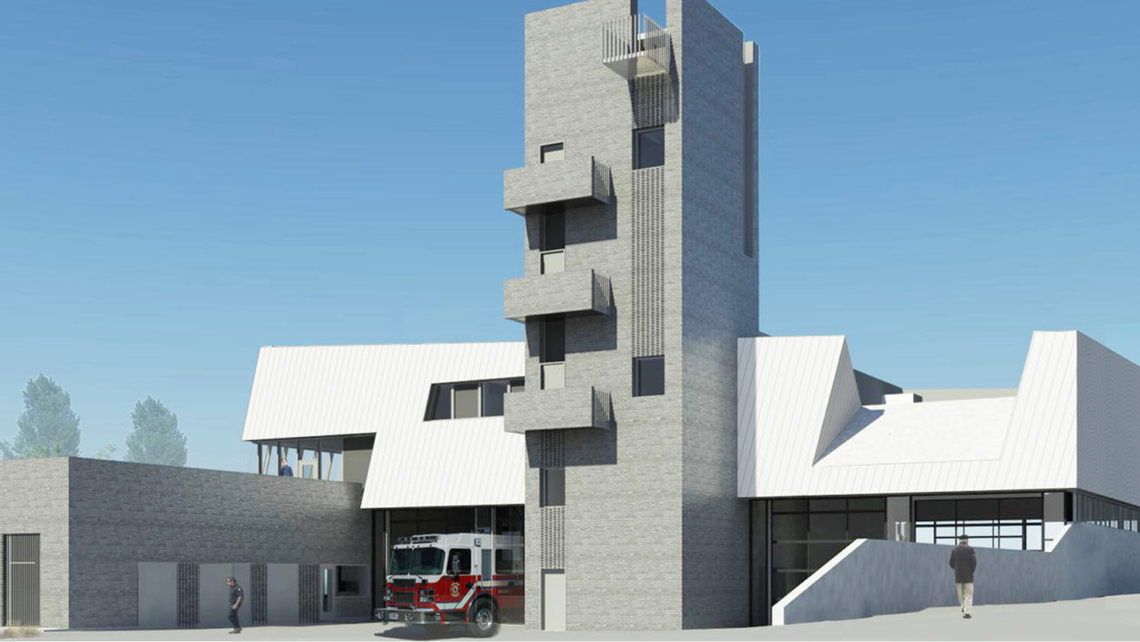 Rendering of Vancouver Fire Hall, courtesy of HCMA Rendering of Vancouver Fire Hall, courtesy of HCMA