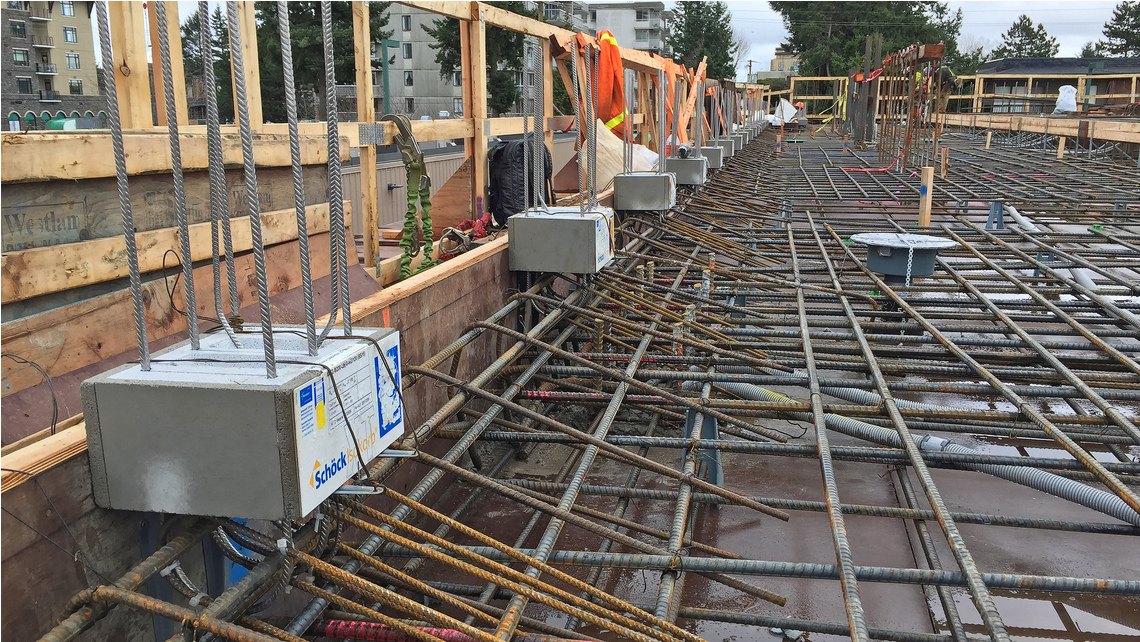 PARC Living's Oceana PARC installs structural thermal breaks at parapets PARC Living's Oceana PARC installs structural thermal breaks at parapets