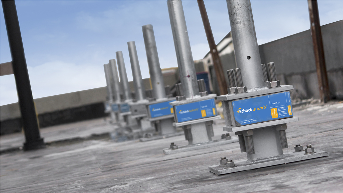 Flange-mounted Isokorb® Type S22 at steel to steel connection Flange-mounted Isokorb® Type S22