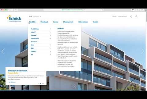 Verknüpfung Schöck Isokorb® Typenfinder für mobile Geräte