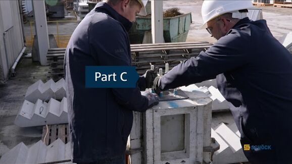 Einbau Schöck Sconnex® Typ P Einbau Schöck Sconnex® Typ P