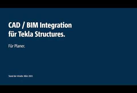 CAD / BIM Integration für Tekla Structures