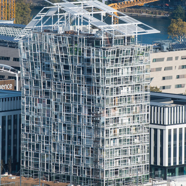 The Ycone building is spread over 14 floors