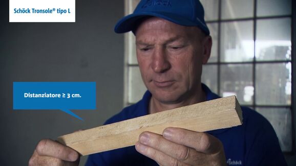 Montare Schöck Tronsole® tipo F, B, L