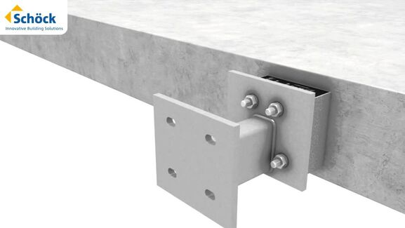 Animation of Schöck Isokorb® type KS