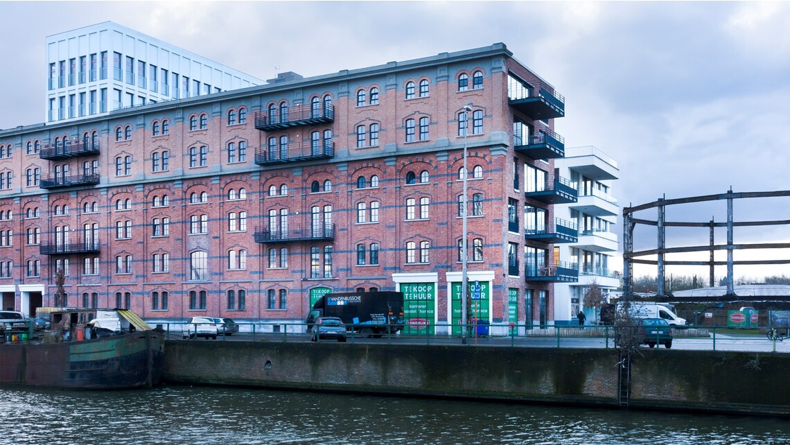 NIeuwe Molens - Het restaureerde magazijngebouw