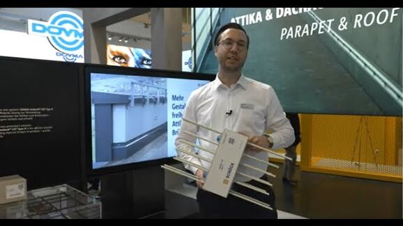 Schöck Isokorb® Thermische Trennung von Attiken und Brüstungen