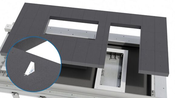 Instalace prvků Schöck Isolink® v sendvičových panelech.