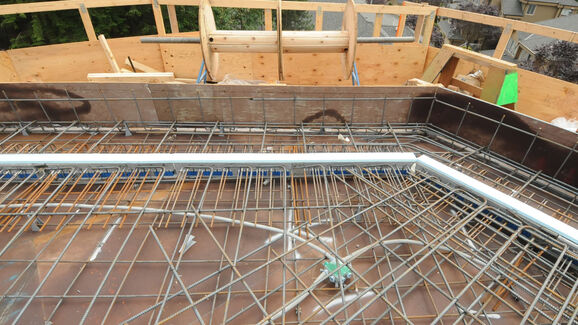 Isokorb® Type CM installed at job site in Vancouver, BC