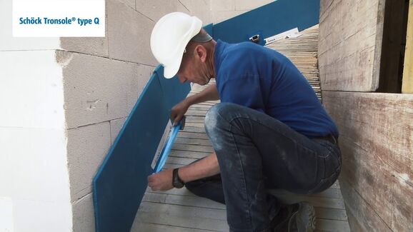 Acoustic bridge-free installation on winding staircases