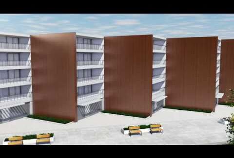 Installation Schöck Isolink® type F-S (former TA-S). For rainscreen cladding façades.