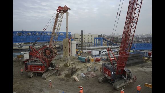 Underground of the Paris Metro reinforced with Combar®